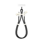Sbox LANYARD BLACK Type-C -Type-C 1.5m Black