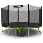 Batuts v&auml;lise kaitsev&otilde;rguga Zipro Garden 14FT 435cm + tasuta jalan&otilde;ukott!