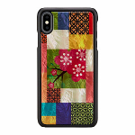 Ikins SmartPhone case iPhone XS Max kirsikrooni must