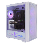White Shark GCC-2401 Warhead-3 Valge 4 Ventilaatorit 12cm RGB