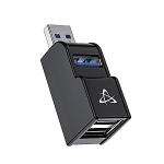 Sbox H-606 3 Port USB-A (1x 3,0, 2x 2,0)