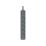 Tracer 47813 Super Line+ Graphite 1.5m (5 outlets )