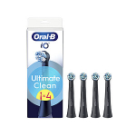 Oral-B vahetatavad hambaharja pead | iO UltimateClean | Pead | T&auml;iskasvanutele | Hambaharjade arv komplektis 4 | Must