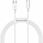 Baseus USB-A&nbsp;&mdash; USB-C&nbsp;USB&nbsp;kaabel 1&nbsp;m valge (CATYS-02)