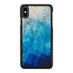 Ikins SmartPhone case iPhone XS Max sinine j&auml;rv must