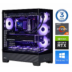 INTOP Ryzen 5 7500F 64GB DDR5 1TB SSD M.2 NVME+4TB RTX5060Ti 16GB WIN11Pro