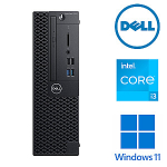 Dell 3060 SFF i3-8100 8GB 256GB SSD + 300 GB HDD DVD W11P Renew