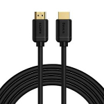 Baseus HDMI kaabel 3m 4K 60Hz isane/isane vastupidavad &uuml;hendused 4K 60Hz 3D HDR ARC 18Gbps Must