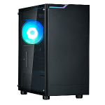 Zalman T4 Plus Must Mini Tower Korpus, 120mm ARGB Ventilaator x1