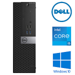 Dell 7040 SFF i5-6500T 16GB 256GB SSD + 300GB HDD DVD W10P Renew