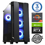INTOP Ryzen 5 5600X 16GB 1TB SSD M.2 NVME+2TB RTX3050 6GB no-OS