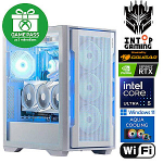 INTOP AQUA Ultra 5 225F 16GB 1TB SSD RTX5060Ti 8GB WiFi WIN11 POWERED BY COUGAR