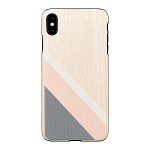 MAN&WOOD SmartPhone case iPhone XS Max roosa &uuml;likond must