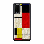 Ikins Samsungi &uuml;mbris Samsung Galaxy S20 mondrian must