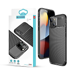 Enviro Carbon case silikona aizsargapvalks Samsung S928 Galaxy S24 Ultra melns