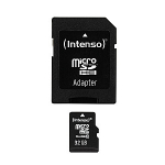 Intenso microSD 32 GB 12/20 klass 10 +AD