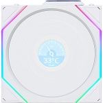 Lian Li UNI FAN TL Wireless LCD 120 Reverse Blade valge (12RTLLCD1W1W)
