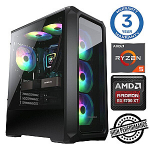 INTOP Ryzen 5 3600 16GB 500SSD M.2 NVME+2TB RX6600 8GB no-OS