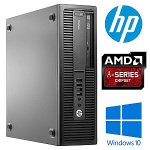 HP 705 G2 SFF A10-8700 8GB 512GB SSD DVD W10P Renew