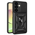 iLike Samsung Galaxy S24 kaamerakaitse Hybrid Armor Camshield KATE Must