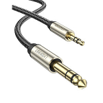 Ugreen AUX 3.5mm -> 6.35mm audio kabelis 5m melns