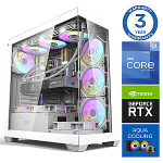 INTOP AQUA i7-14700F 32GB DDR5 1TB SSD M.2 NVME+4TB RTX5060 8GB no-OS