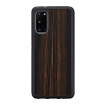 MAN&WOOD korpus Galaxy S20 eebenipuu must