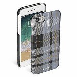Krusell Limited Cover Apple iPhone 8/7 plaid dark grey