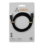 Sbox Type C - Type C M/M 1m musta TYPEC-1-B