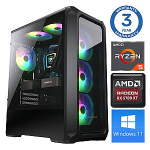 INTOP Ryzen 5 3600 16GB 500SSD M.2 NVME+2TB RX6600 8GB WIN11