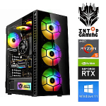 INTOP Ryzen 5 5600X 32GB 500SSD M.2 NVME+2TB RX580 8GB WIN11