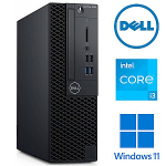 Dell 3060 SFF i3-8100 8GB 256 GB SSD + 300GB HDD W11P Renew