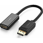 Ugreen DisplayPort - HDMI kaabel 0,2 m must (40362)