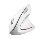 TRUST VERTO WIRELESS ERGO MOUSE WHT bezvadu pele