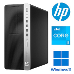 HP 800 G5 DT i3-8100 8GB 256GB SSD + 250 HDD W11P Renew