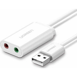 Skaņas karte Ugreen US205 White (30143)
