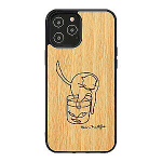 MAN&WOOD iPhone 12/12 Pro kate koos punase kalaga