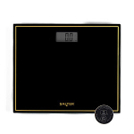 Salter 9207 BGHCFEU12 Compact Electronic Bathroom Scale, Black
