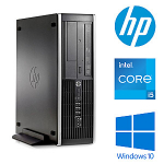 HP 6300 SFF i5-3470 8GB 256GB SSD + 160GB HDD DVD W10P Renew