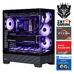 INTOP AQUA Ryzen 5 7600X 16GB DDR5 1TB SSD M.2 NVME RX9060XT 16GB WIN11Pro