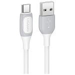 Usams US-SJ596 USB-C kaabel | 3A 1m valge