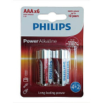 LR03P6BP/10 V&otilde;imsus alusel AAA / 6 tk.