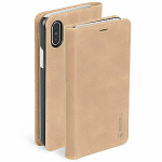 Krusell Apple Sunne 4 Card FolioWallet Apple iPhone XS Max vintage nude