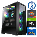 INTOP AQUA Ryzen 7 8700F 16GB DDR5 1TB SSD M.2 NVME+2TB RTX5060Ti 16GB WIN11
