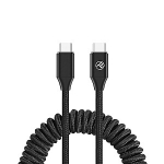 Tellur pikendatav USB-C kuni USB-C kaabel PD60W kuni 1.8m must