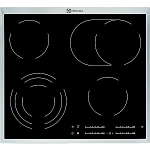 Electrolux EHF46547XK Must Integreeritud keraamika 4 tsooni