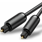 Kabelis Ugreen Toslink&nbsp;&mdash; Toslink 1,5&nbsp;m melns (UGR596BLK)