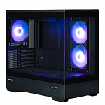 P30 V2 MicroATX Mini Tower korpus 3 ventilaatorit RGB BL