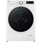 Veļas ma&scaron;īna ar LG F2DR508S1W 8 kg/5 kg funkciju.