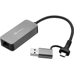 Sandberg 136-68 USB-C/A 2.5 GbE RJ45 adapter, 2.5 Gigabit Ethernet USB-C-l